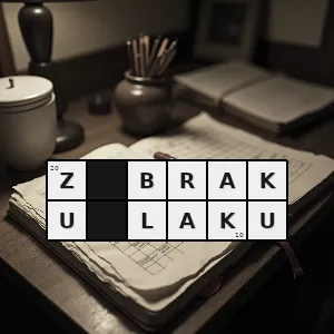 Hasło krzyżówkowe w ostateczności w wyniku braku wyboru w sytuacji bez wyjścia - z braku laku – rozwiązanie, synonimy, podpowiedzi i definicje krzyżówkowe